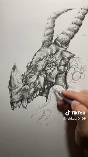 簡単でかっこいい！58分で学べるドラゴンの描き方！