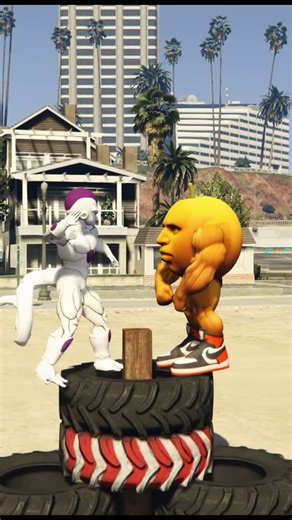 Din Din Vs Black Goku - TEAM SLAP BATTLE 🔥#shorts #gaming #anime