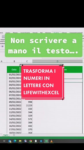 Converti Numeri in Lettere con SpellNumber per Excel