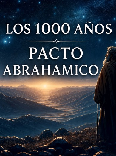 🔥 1. ¿Qué es el pacto abrahámico? Es la alianza que Dios hizo con Abraham, donde le promete bendición, descendencia y propósito universal. 📖 Base bíblica: Génesis 12:1–3 Génesis 15 Génesis 17 Dios no negocia con Abraham… Dios le revela un futuro. 🌍 2. Las 3 promesas centrales ✨ a) Tierra Dios le promete una tierra específica: Canaán. No era solo geografía… era herencia espiritual. 👨‍👩‍👧‍👦 b) Descendencia Un hombre estéril recibe una palabra imposible: “Tu descendencia será como las estrel