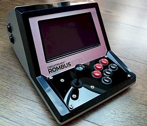 Rombus3000 Raspberry Pi Desktop Arcade Machine Built Using Old Scramble Game (video)