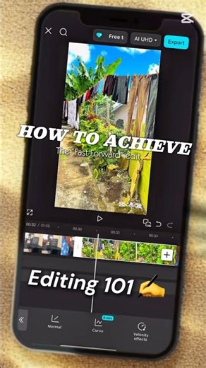Cap Cut Fast-Forward Editing Step-by-Step | #editingtutorial #capcuttutorial