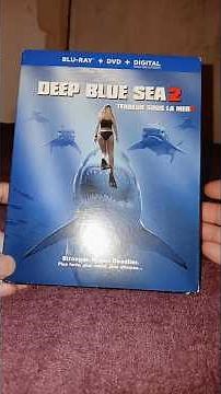 Deep Blue Sea 2 Blu-ray Unboxing 👌