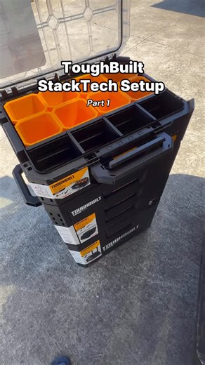 A1 Sparkz on Instagram: "Toughbuilt Stacktech setup. I’m gonna try utilise this setup as much as possible. #tools #foryoupage #electrician #sparkylife #toughbuilt"