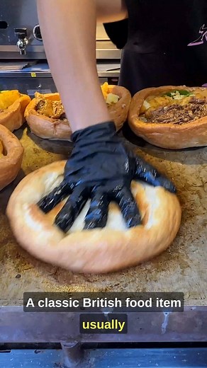 British Street Food! — Yorkshire Pudding Burrito at Camden Market! #CamdenMarket #BritishStreetFood #LondonEats | Strictly Dumpling