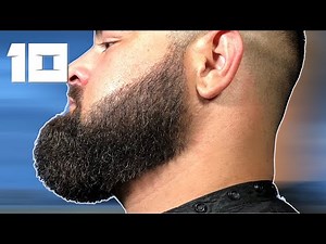 How to do a Long Beard Trim with Scissors Step by Step