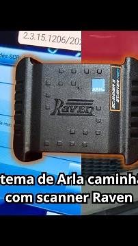 TESTE DO SISTEMA DE ARLA CAMINHÃO MERCEDES COM SCANNER RAVEN