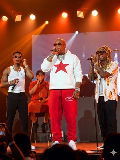 Wizkid, Lil Wayne & Birdman Live Performance Highlights