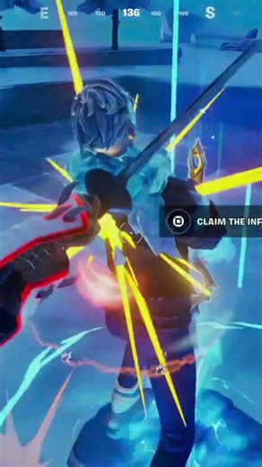 Racing in for the Infinity Sword 🗡 #fortnite #trending #og