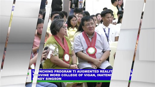 3.7K views · 37 reactions | LAUNCHING PROGRAM TI AUGMENTED REALITY / VIRTUAL REALITY TI DIVINE WORD COLLEGE OF VIGAN, INATENDERAN NI MAYOR RANDY SINGSON | Ciudad Vigan News Patrol | Facebook