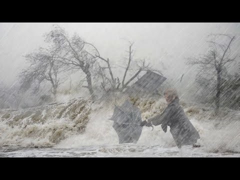 Crazy Hail Storm! The Strongest Hailstorm in The World Devastates Village in Indonesia