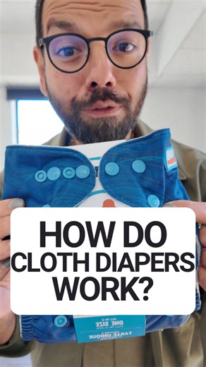 how do cloth diapers work? #clothdiapering #clothdiaperingmom #reusablediapers #sustainableparenting #clothdiapers #babyessentials #reusablebabydiaper | Lil Helper