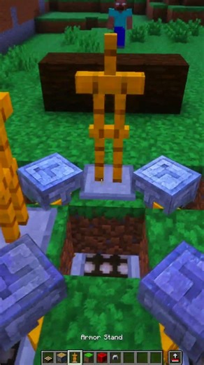 Minecraft How To Make a Crazy Realistic Cozy Campfire?🔥🥰(World's Smallest Violin)