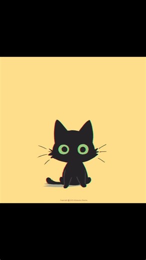 Nityanshu sharma on Instagram: "I have been playing around with animating in Clip studio paint. It’s so fun and an intuitive as a software for animating. So here’s a little animation of a black cat yawning. Also this morning I came across an adorable poem written in 889 AD by Emperor Uda of Japan who received a mysterious black cat as a gift. Here’s what he wrote: “The cat is jet black. Its fur is the color of lacquer, and its eyes shine like golden orbs. When it moves, it does so silently, and 