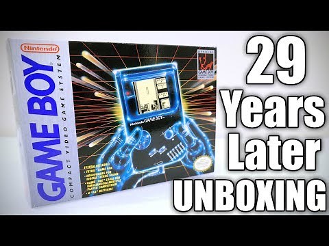 Unboxing GAME BOY 29 Years Later