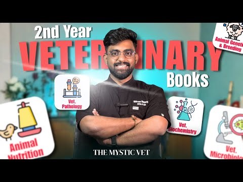 Veterinary 2nd Year Reference Books | All Subjects | BVSc & AH | The Mystic Vet