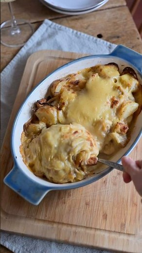 Vegan Tartiflette 💕💕 #easyrecipe #plantbasedrecipe #veganrecipe #recipe