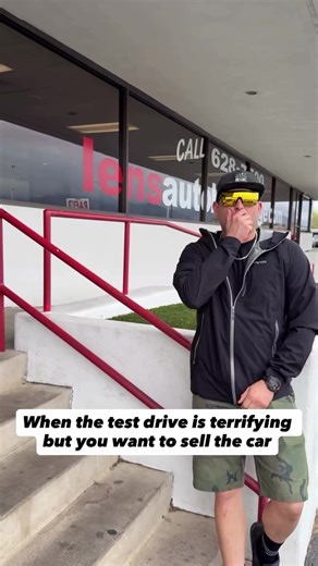 Humorous Insurance Concerns at a Used Car Dealer