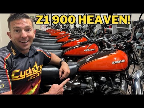 Most Amazing Kawasaki Z1 900 Collection!