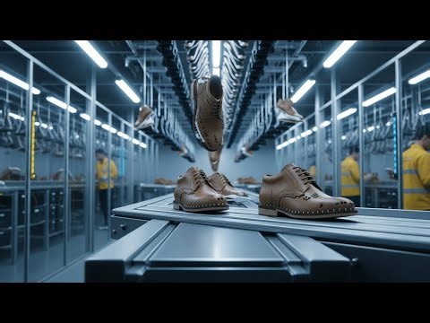 Inside the Shoe Factory – (Full Process) How Luxury Shoes Are Made