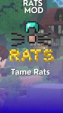How to Tame Rats in the Rats MC Mod