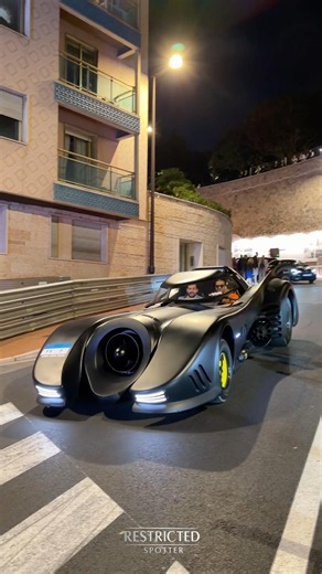 @exotics_driver_hamdy Batmobile Checking the streets of Monaco