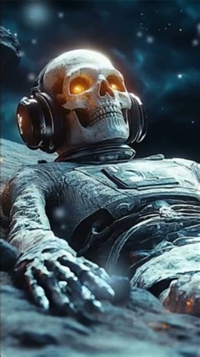 Halloween Ambience for Spooky Nights | Creepy Space Skeleton