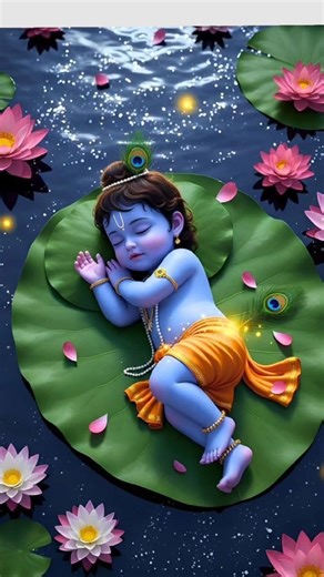 Baby Krishna Smile 😍💙 | Heart Melting Moments 🦚✨