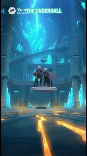 地下施設探索：無音の足跡 / Descent into the Silent Grid｜4K【ミーム】色々な自作アニメ