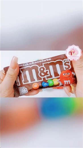 Colorful M&M’s Chocolate ASMR 🍫🌈 | Crunchy Candy Shorts