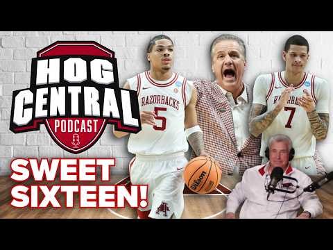 ARIZONA ON UPSET ALERT? Acuff leads Arkansas into Sweet Sixteen | Hog Central Podcast