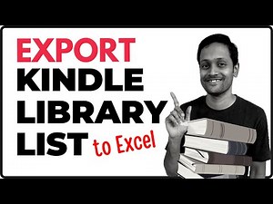 Easily Export Kindle Library List to Excel 🔥✨