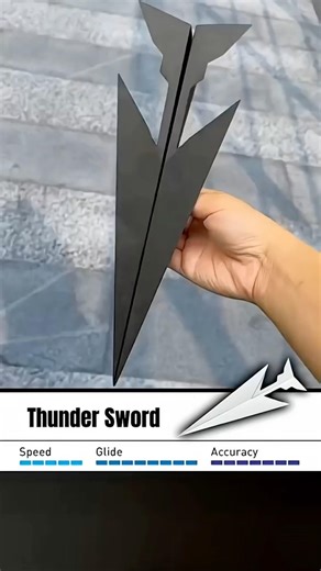 My newly designed paper airplane model that flies up to 1500 feet is easy to make for beginners