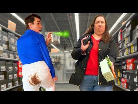 Fart Spray Fart Prank! With Eye Contact!