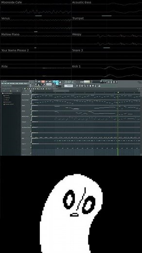 Ghost Fight Recreation - FL STUDIO 12 #ghostfight #undertale #napstablook