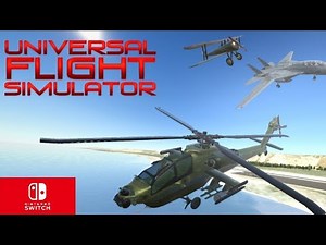 Universal Flight Simulator Nintendo switch gameplay
