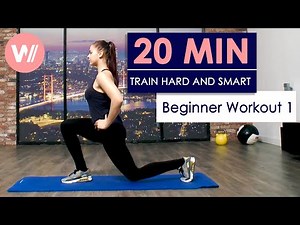 FULL BODY Home Workout: FOUR exercises for absolute BEGINNERS - Level 1 | Train Hard and Smart