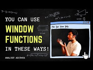 4 SQL Window Functions Use Cases for Data Analysts | SQL Interview Questions | Window Functions SQL