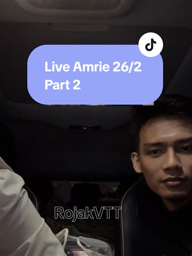 Live Amrie 26/2 Part 2 - Rojak VTT