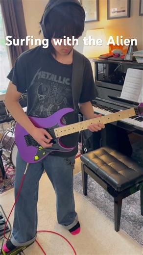 Surfing with the Alien Guitar Cover #guitar #joesatriani #cover #solo
