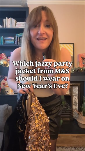 ALISON PERRY on Instagram: "[ad] Which jazzy party jacket should I keep and wear on New Year’s Eve? I picked up both jackets from @marksandspencer in a size 18 - I’ll link to them both on Stories but be fast as they’re both now half price selling fast! I feel like it’s excessive to keep both (although the velvet jacket is definitely an all-year-round style so maybe I’ll get loads of wear out of it? 😬) Do you think I should: a) Keep the velvet jacket b) Keep the sequin jacket c) Keep both?! 🙈 N