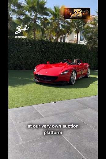 Only 1 of 499 ever made, the Monza SP2 combines the best of Ferrari’s timeless design and exhilarating performance  #carauction #Ferrari #Monza | CAR World | Facebook