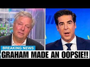 Lindsey Graham Showed Up Drunk Live On Fox News... Slurs Speech