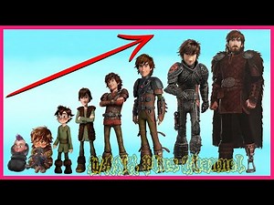 How To Train Your Dragon 3 Characters GROWING UP EVOLUTION 👉‪@WANAPlus‬