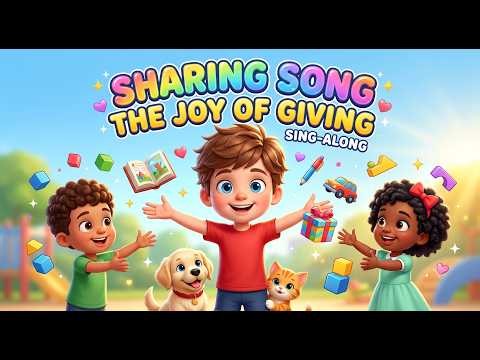 The Joy of Sharing 🎁 | Kindness & Sharing Song for Kids | The Kind Kids