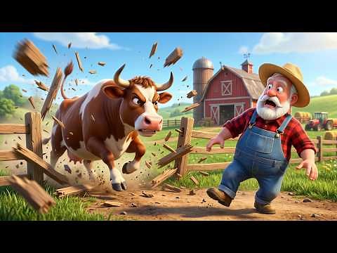 Old MacDonald Had a Farm 🐖🐔 Complete Animal Song for Kids | Fun Learning Video