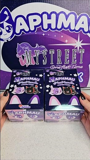💜Asmr Unboxing Aphmau My Street Mystery Plush MeeMeows blind box💜