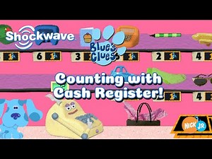 Blue's Clues™: Counting with Cash Register! (Shockwave 1999) - Nick Jr. Games