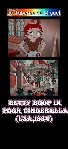 Clip from BETTY BOOP in POOR CINDERELLA (USA,1934)