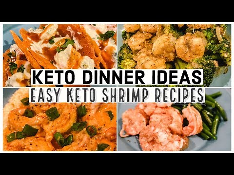 KETO DINNER IDEAS | Easy Keto Shrimp Recipes | Suz and The Crew